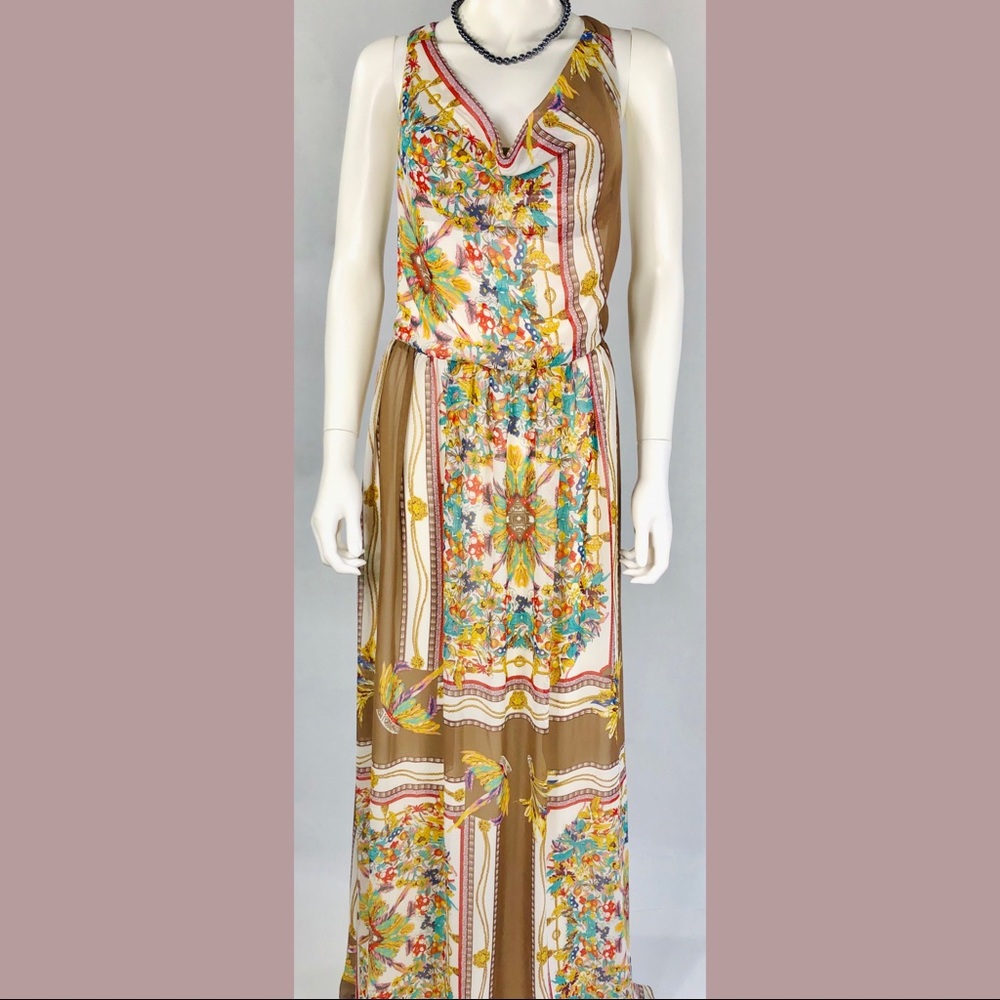 Beautiful long muslin dress.